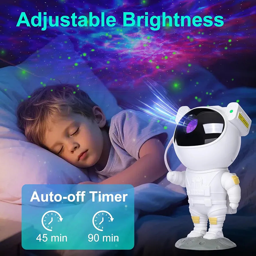 Star Projector Galaxy Night - Astronaut Starry Nebula Ceiling LED Lamp with Timer and Remote,Projection Lights
