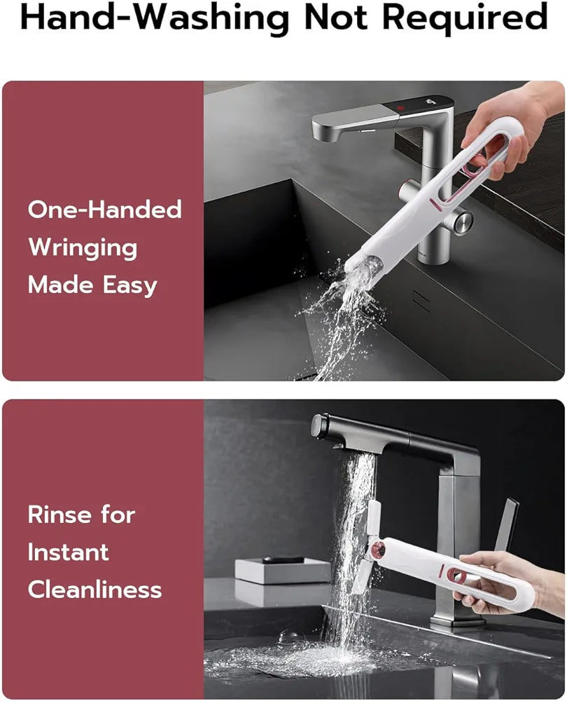 Mini portable cleaning mop, Wet and Dry Use Cleaning System